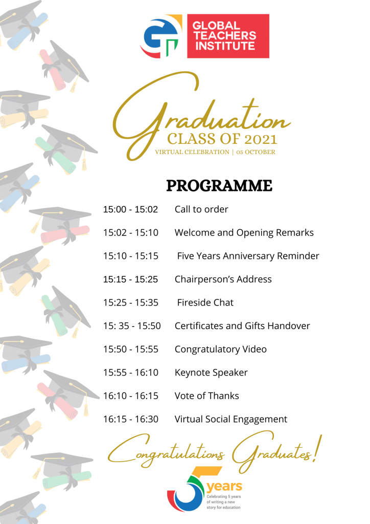2022 Graduation Programme